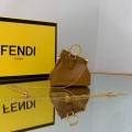 Fendi Nano First Charm Shoulder Bag 7AS051 Tan