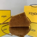 Fendi First Small Sheepskin Bag 8BP129 Brown