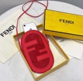 Fendi 8526 Phone Shoulder Bag Red