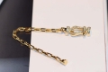 Fred FORCE 10 BRACELET XL model in 18k Yellow gold with diamonds F23008