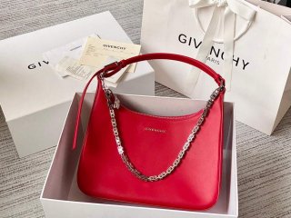 Givenchy BB50LGB1A4 Small Moon Cut Out bag in Leather Red