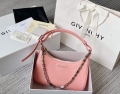 Givenchy BB50LGB1A4 Small Moon Cut Out bag in Leather Pink