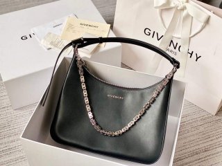 Givenchy BB50LWB1A4 Medium Moon Cut Out bag in leather Black