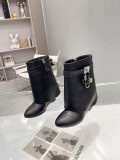 Givenchy BE603KE0YP Women’s Shoes Shark Lock Ankle Boots G97114