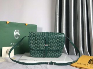 Goyard 2MMLTY01CL01P Belvedere MM Bag GY020183 Green