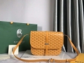 Goyard 2MMLTY01CL01P Belvedere MM Bag GY020183 Yellow