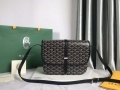 Goyard 2MMLTY01CL01P Belvedere MM Bag GY020183 Brown with Black