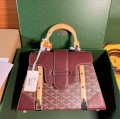 Goyard Sac Saigon Pm Bag BPMLTY07CL07P Wine Red