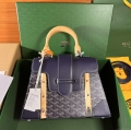 Goyard BPMLTY07CL07P Sac Saigon Pm Bag Navy Blue