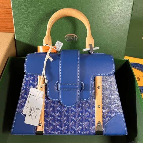 Goyard BPMLTY07CL07P Sac Saigon Pm Bag Blue