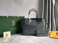 Goyard GMLTY01CL03P Saint Louis GM Bag Grey