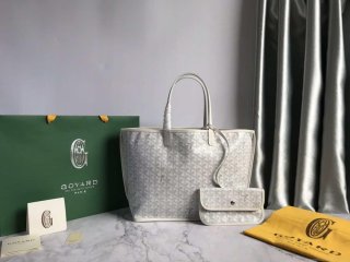 Goyard GMLTY01CL03P Saint Louis GM Bag White