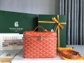 Goyard MUSEVAPMLTY01CL03P Muse Vanity Case PM Bag Orange Red