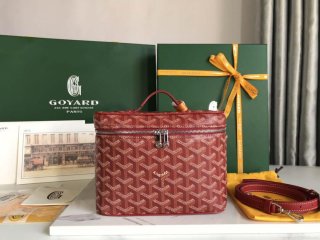 Goyard MUSEVAPMLTY01CL03P Muse Vanity Case PM Bag Red