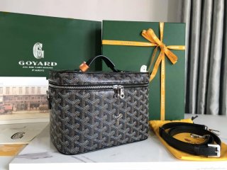 Goyard MUSEVAPMLTY01CL03P Muse Vanity Case PM Bag Black