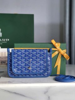 Goyard PLUMETPMLTY50CL50P Portefeuille Plumet Pocket Wallet Blue