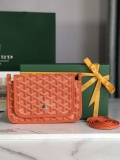 Goyard PLUMETPMLTY50CL50P Portefeuille Plumet Pocket Wallet Orange