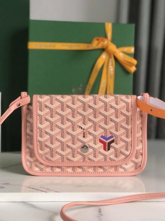 Goyard PLUMETPMLTY50CL50P Portefeuille Plumet Pocket Wallet Pink