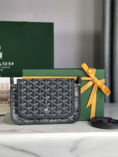 Goyard PLUMETPMLTY50CL50P Portefeuille Plumet Pocket Wallet Gray