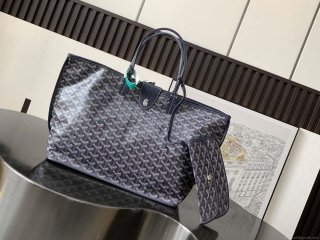 Goyard ANJOUSPMLCG03TY01P Anjou PM Bag Navy Blue