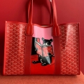 Goyard VILLETMMLTY08CL08X Villette Tote Bag MM Red