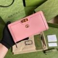 Gucci 658634 Diana Continental Wallet in Pink