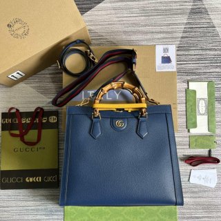 Gucci 678842 Diana medium tote bag Blue