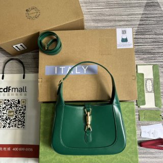 Gucci 636709 Jackie 1961 Small Shoulder Bag Green