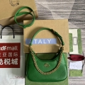 Gucci 731817 Aphrodite Small Shoulder Bag Green