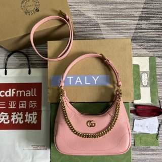 Gucci 731817 Aphrodite Small Shoulder Bag Light pink