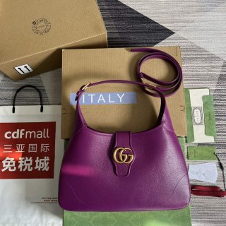 Gucci 726274 Aphrodite Medium Shoulder Bag Purple