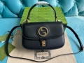 Gucci 735101 Gucci Blondie Top-handle Bag Black