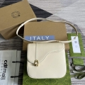 Gucci 740988 Equestrian inspired shoulder bag White