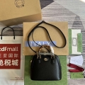 Gucci 715775 Gucci Diana Mini Tote Bag Black leather