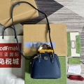 Gucci 715775 Gucci Diana Mini Tote Bag Royal blue leather