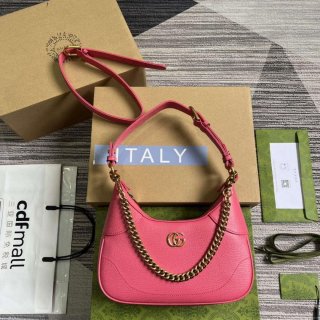 Gucci 731817 Aphrodite Small Shoulder Bag Pink