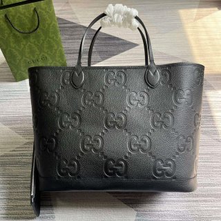 Gucci 726755 Jumbo GG large tote bag Black