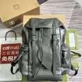 Gucci 725657 Backpack With Tonal Double G Gray