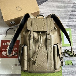 Gucci 625770 Jumbo GG Backpack Taupe