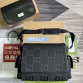 Gucci 756726 Jumbo GG Baby Changing Bag Black