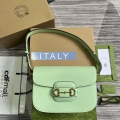 Gucci 602204 Horsebit 1955 shoulder bag Avocado Green