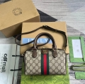 Gucci 772053 Gucci Ophidia GG Mini top handle bag Beige