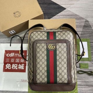 Gucci 745718 Ophidia GG Medium Backpack Brown