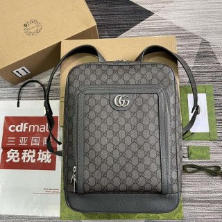 Gucci 745718 Ophidia GG Medium Backpack Grey