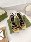 Gucci 659198 Women’s sandal with Gold