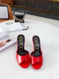 Gucci Sandals Designer Gucci Slippers 81151 Red