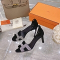 Hermes H221160 Cocktail Sandal Hermes Elbe Pumps Shoes Heel High 70mm h70048