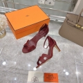 Hermes H221160 Cocktail Sandal Hermes Elbe Pumps Shoes Heel High 70mm h70058