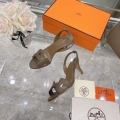 Hermes H221160 Cocktail Sandal Hermes Elbe Pumps Shoes Heel High 70mm h70064