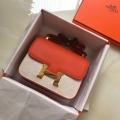 Hermes Constance Cross Body Bag Epsom Leather Gold H28409